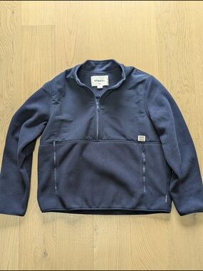 HBC The bayNavy Half-Zip Fleece Pullover XL
